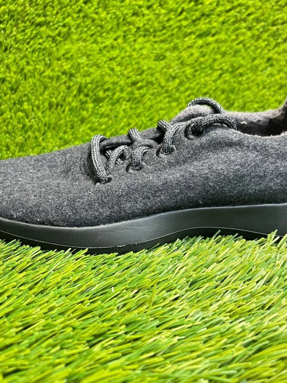 Allbirds Wool Runners Womens Size 7‎ Black Athletic Running Shoes Sneakers